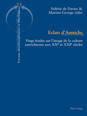 cover image of Eclats dAutriche